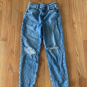 zara mom jeans